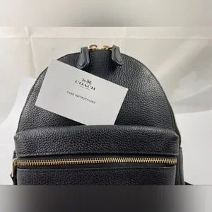 Coach | Bags | Coach Designer Mini Charlie Black Leather  display picture 1